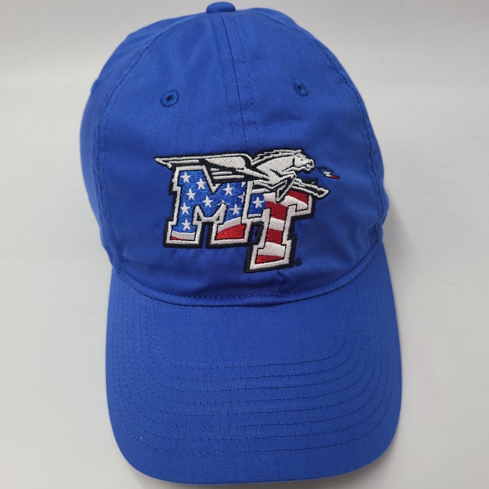 Middle Tennessee State Blue Raiders Hat Strapback Nike NCAA MTSU USA T-Mobile